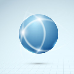 Global Connection Sphere vector image