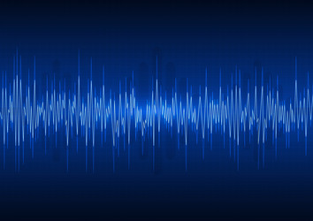 Dynamic Pulse Waveform Background vector