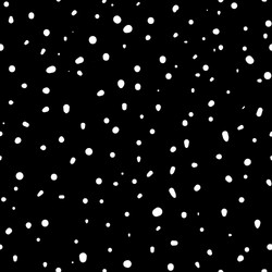 hand drawn chaotic dots spots and blobs seamless vector