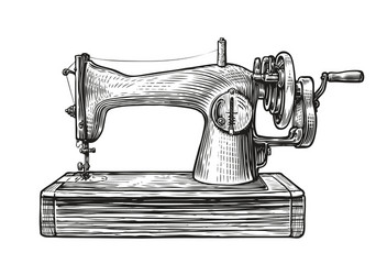 Sewing Machine Sketch Vector Images (over 890)