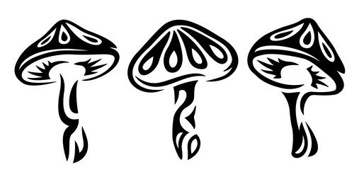 30 Simple Mushroom Tattoos