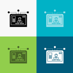interface website user layout design icon over vector image