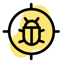 bug error found in the system vector image