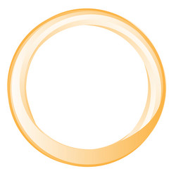 abstract circle circular design element icon vector image
