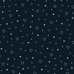 This is a seamless pattern with hearts vector