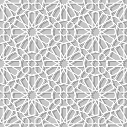 Moroccan Geometric Pattern vector image