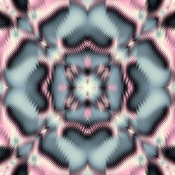 seamless pattern background a triangles vector image