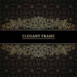 Damask Pattern Background vector image