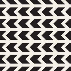 Seamless pattern repeating geometric elements vector