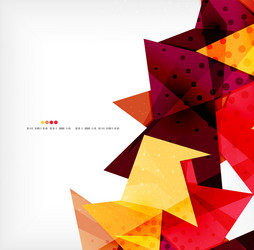 abstract sharp angles background vector image