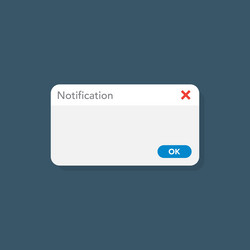 new message icon in flat style incoming inbox vector image
