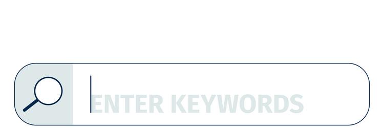 search box interface element web page ui vector image