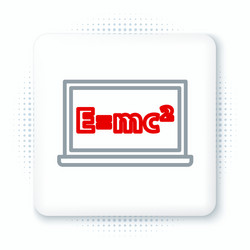 line math system equation solution vector image