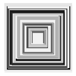 overlapping random squares abstract grayscale vector image