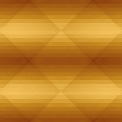 Seamless golden pattern with triangle geometric vector