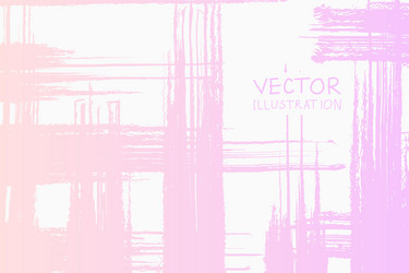 Soft color grunge grid strokes with gradient Vector Image