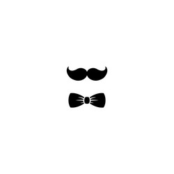 Gentleman icon isolated on white background man vector
