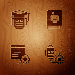 Set robot setting computer api interface vector