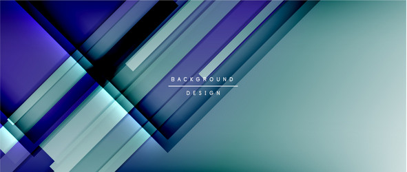 dynamic lines on fluid color gradient trendy vector image