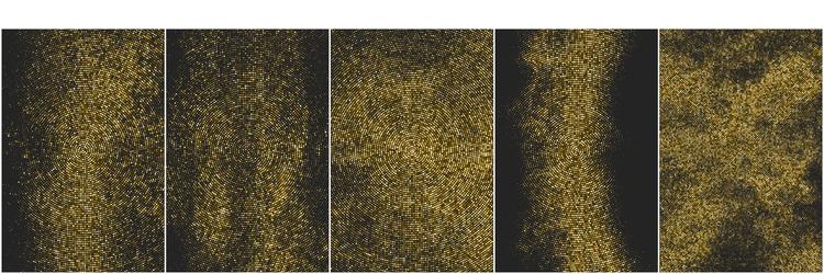 Gold Glitter Dotted Backdrop Vector Image