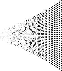 data sorting from chaos to system artificial vector image