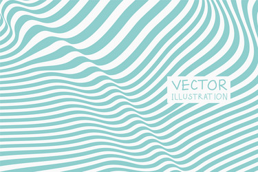 Design sea green waving lines background vector