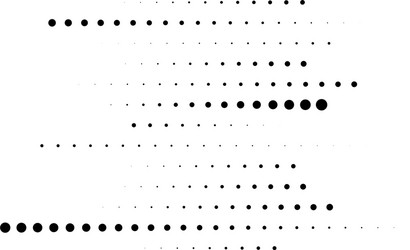 dot circles dotted lines abstract design element vector image