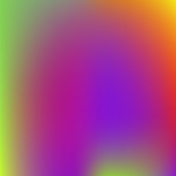 gradient mesh painted in different colors vector image