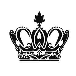 Royal crown Royalty Free Vector Image - VectorStock