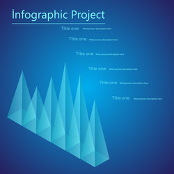 infographic elements statistic data vector image