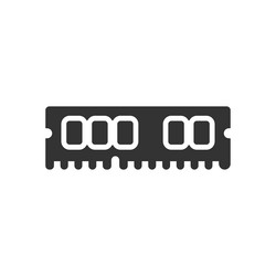 random access memory icon vector image