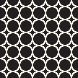 seamless pattern repeating geometric elements vector image