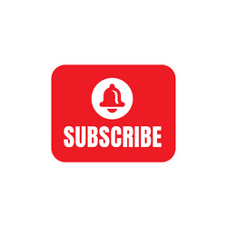 subscribe icon design video channel watermark vector