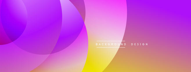 background design with overlapping circular vector image