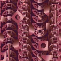 seamless pattern without background with red vector image