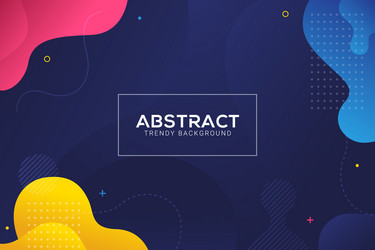 dynamic abstract liquid color gradation background vector image