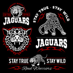 Jaguar Motorcycle Club Logo Vector Image
