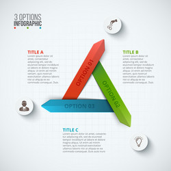 circle infographic vector