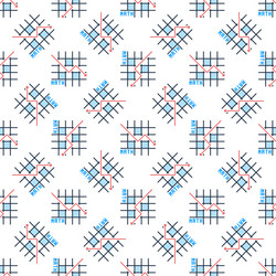 Math graph with arrows concept outline seamless Vector Image