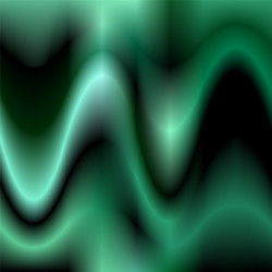 Dark green abstract wave background design vector