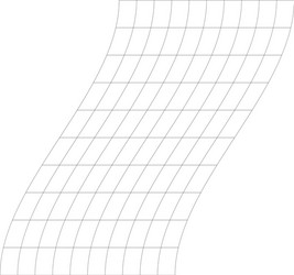 grid mesh with distorted deformed effect abstract vector image