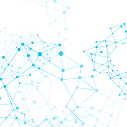 Abstract Network Connection Background vector image