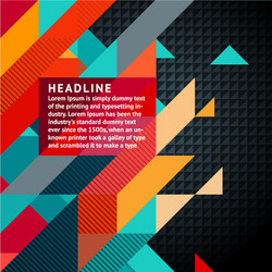 minimalistic design creativediagonal background vector image