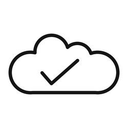 saved to drive icon set digital backup for data vector image