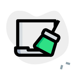 Using data cleaner to fix error in system vector