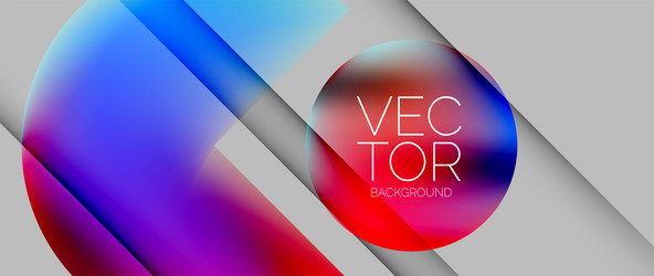 dynamic fluid gradient techno sphere mesmerizing vector image