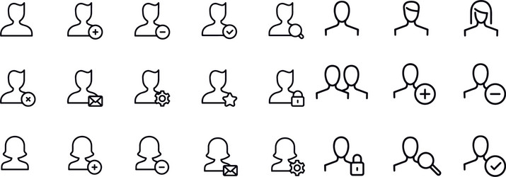 Avatars icons design vector