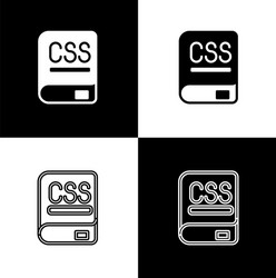 Set books about programming icon isolated on black vector