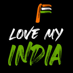 I Love India Vector Images (95)