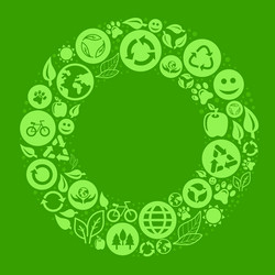 ecology concept vector